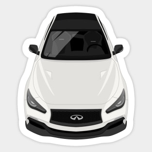 Q50 2014-2015 - White Sticker